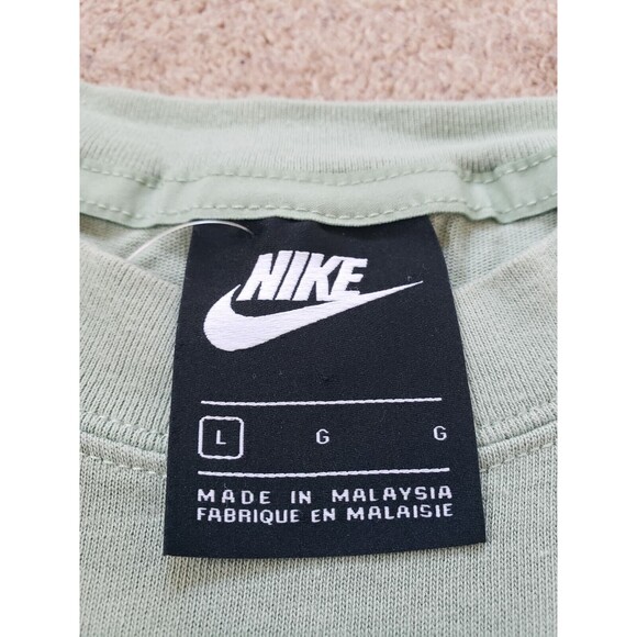 Nike Sportswear Swoosh 3D Logo Loose Breathable Cropped T-shirt Women's Large - Picture 5 of 7